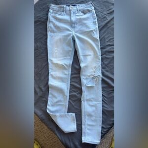 Hollister Light Wash Skinny Jeans